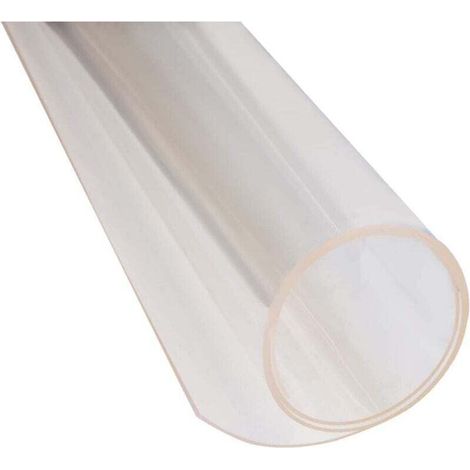 Film de Protection pour Table - épaisseur 2 mm/Bordures biseautées - Made in Germany - Transparent - différentes Tailles/Coupe sur-Mesure Disponibles (Largeur 90 cm x Longueur: 150 cm) (1/2)