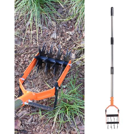 Outil de Jardin Multifonction pour Bêcher et Désherber, Cultivateur Rotatif 4 Pièces - KZQ (1/5)