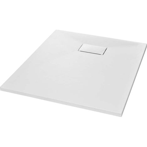 Maison Exclusive - Plato de ducha SMC blanco 90x70 cm (1/5)