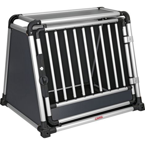 Premium, Trasportino In Lega Di Alluminio, Specifico Per Il Trasporto Di Animali In Auto - Type 2 - 80 X 65 X H 66 Cm (1/5)