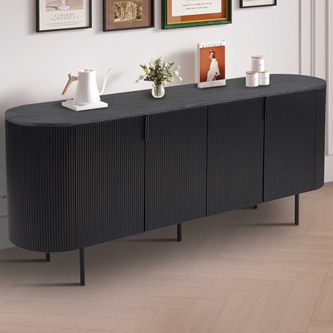 Buffet Lagos  200 x 45 x 80 cm  Marron foncé (1/5)