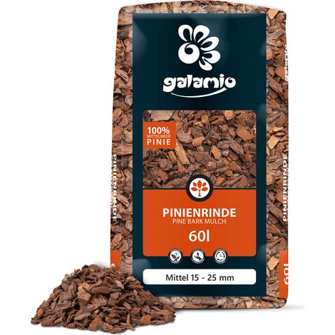 Galamio Rindenmulch Pinie Mittel 60l (1/5)