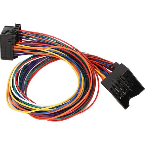 Câble adaptateur d'extension PQ 40 broches universel, stable et performant, pour autoradio, 60 cm / 23,62 pouces (1/5)
