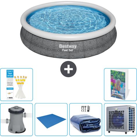 Bestway Piscina Bestway Fast Set Redonda - 366x76 cm - 7-piezas S278 (1/5)