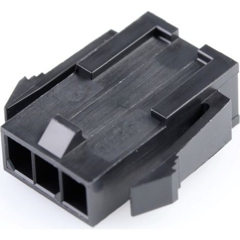 Molex Buchsengehäuse-Kabel Polzahl Gesamt 3 Rastermaß: 3 mm 436400300 1 St. Bag