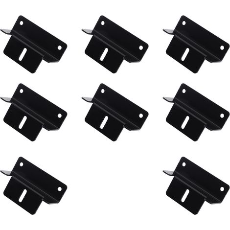 Support Universel pour Panneaux Solaires en Aluminium avec Kit de Fixation Complet - Accessoire pour Toiture, Van et Mobil-home