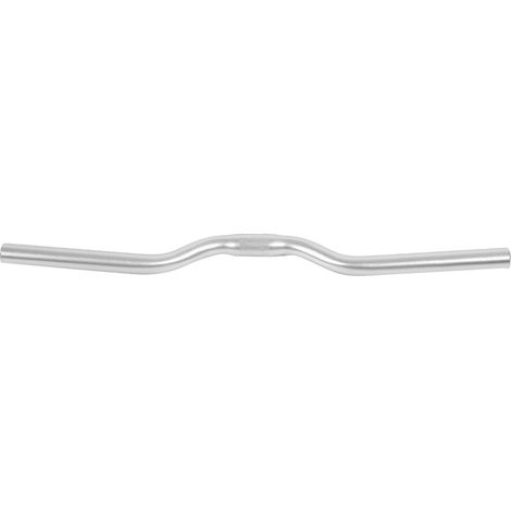 Vélo Fixie Aluminium avec Guidon Riser Fixe 25.4mm x 520mm (Argenté) (1/5)