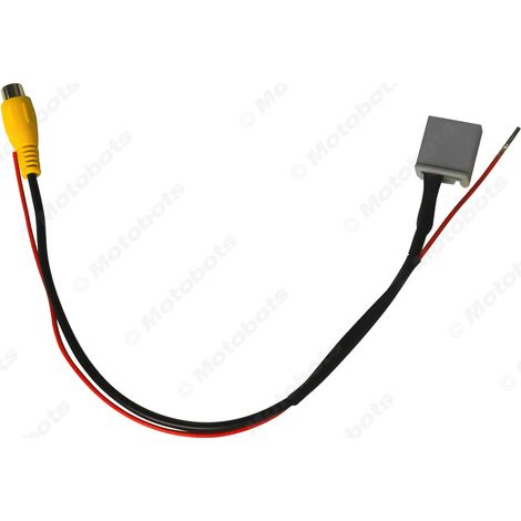 Reversing camera view compatible with Honda Civic Mk9/CR-V Mk3 original head unit with added reversing camera video cable (1/4)