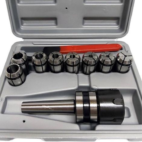 Trade Shop - Portapinzas Para Torno Fresador Cm2 Con 8 Portapinzas M10 Mt2 - (1/5)