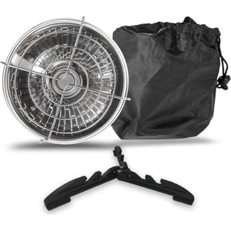 Portable Gas Heater with Ignition Device Camping Heater Warmer Heating Stove Outdoor Emergency Survival Kit (1/5)