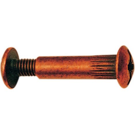 5SCATOLE SC GIUNZIONI BRONZATE MM. 8X30-VITE 15 (PZ.8) (1/2)