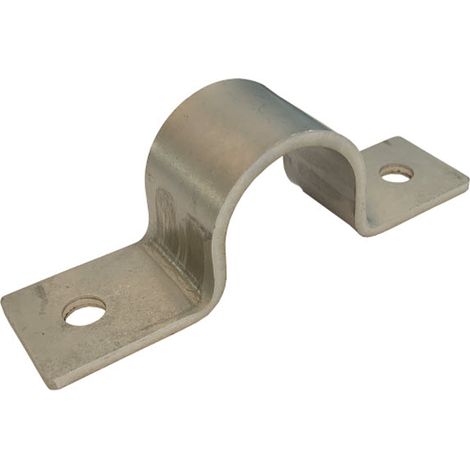 Pipe Saddle Clamp - Anchor - 22 mm ID, 19 mm IH, 25 x 3 mm T304 Stainless Steel (A2) (1/2)