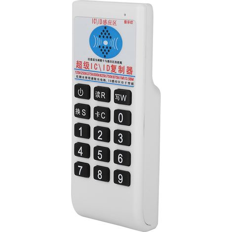 Lecteur/graveur/copieur/duplicateur portable de cartes RFID IC/ID 125 kHz 13,56 MHz
