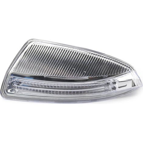 Feu clignotant à LED gauche de remplacement pour Mercedes W204 C250 C300 C350, porte - blanc