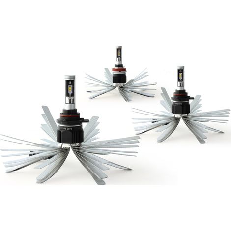 Kit LED 2x HB3 + 1x H11 Xenled - 6000Lm - Moto - 12V/24V (1/4)