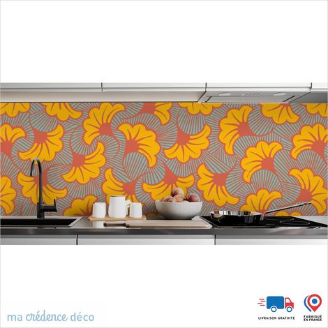 Crédence : Wax foncé - Couleur Vert pastel - Alu composite - 60 - 120 (1/3)