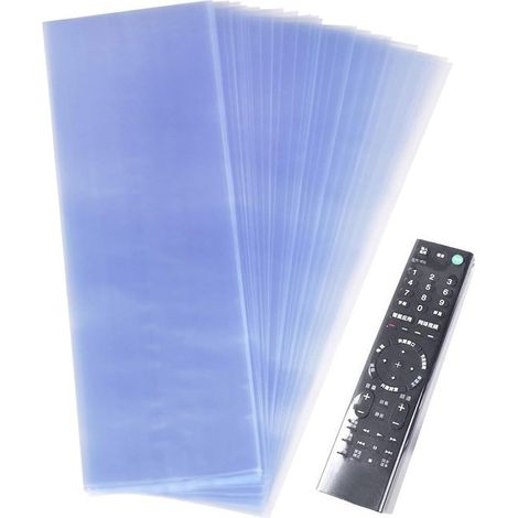Funda universal para mando a distancia (50 unidades),Protege contra la suciedad,Ideal para uso doméstico y en hoteles (8 x 25 cm) (1/5)