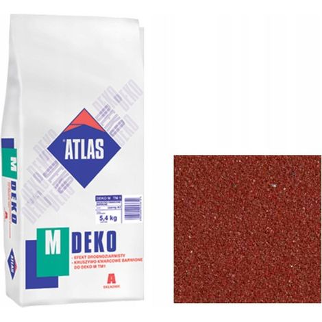 Atlas Aggregate Deco M Ziegelrot 5,4 kg