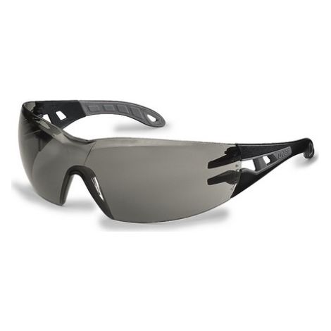 Uvex Bügelbrille pheos s (schmal), grau (23 %)/schwarz, grau (9192283)