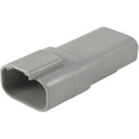 TE Connectivity DT04-4P Rundstecker Stecker, gerade Gesamtpolzahl: 4 Serie (Rundsteckverbinder): DT