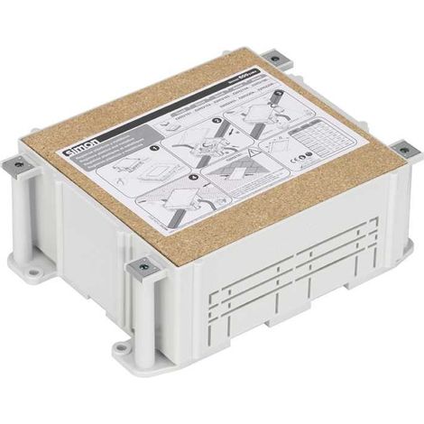 Cubeta plástico para caja 2 módulos SIMON 52052102-035