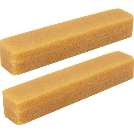 Lot de 2 bâtonnets de gomme à effacer pour bandes abrasives, gomme en caoutchouc naturel pour nettoyer le papier de verre et les chaussures de skateboard. (1/4)