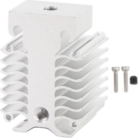 Bloc de dissipation thermique pour imprimante 3D, dissipateur thermique en aluminium, radiateur pour extrudeuse Ender-3 V3 SE, pièces de rechange pour la tête d'extrusion (1/5)