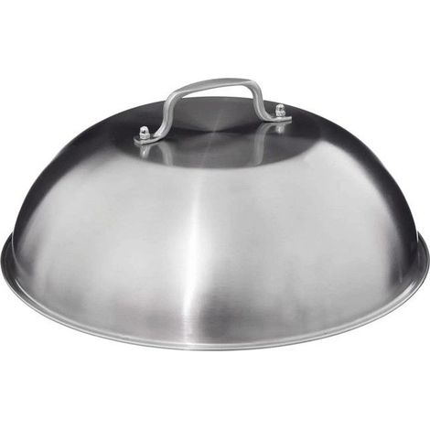 Cloche pour Plancha "Inox" 32cm Argent
