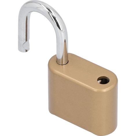 Candado de combinación grueso, candado para equipaje, caja fuerte, puerta, seguridad para el hogar (dorado) (1/5)