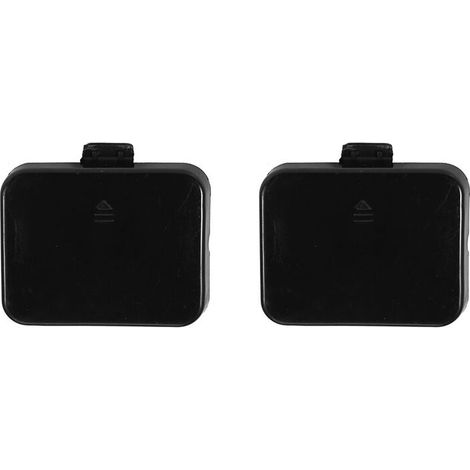 Copertura nera in due pezzi per gancio di traino, per paraurti anteriore, compatibile con i modelli W164 ML320 e X164 GL320 (2005-2014), codice articolo 1648850023