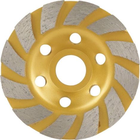 Polissage Roues Pour Béton Et Maçonnerie Disponible Turbo Segments De Diamant Disque Grinder Granite Pierre (1/5)