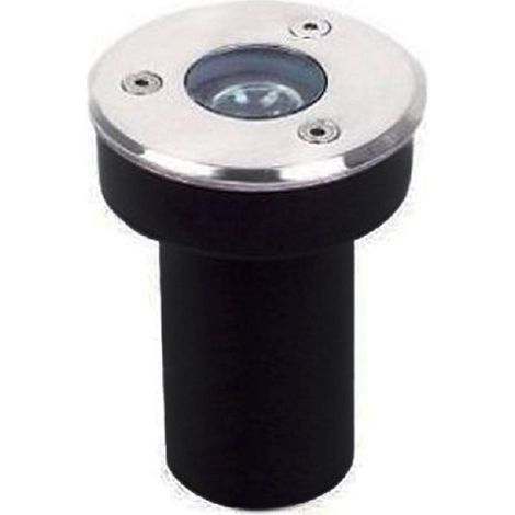 Trade Shop - Runder Bodeneinbaustrahler 1W LED Kaltweiß und Warmweiß -