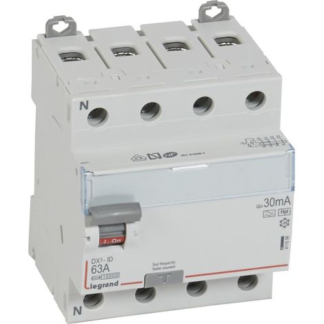 Legrand DX³ 411696 Fehlerstromschutzschalter viertaktig