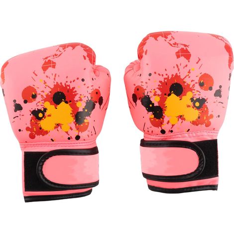 Guantoni da boxe rosa per neonati, bambine e bambini – Guanti da allenamento per il combattimento dei bambini (1/5)