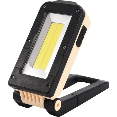 MINKUROW Faro Da Lavoro Ricaricabile Led Portatile Da Campeggio Faro Da Lavoro Girevole A 180°, Porta Usb Ipx4 Base Magnetica, Per Auto, Pesca, Illuminazione E Illuminazione Da Cantiere, Emergenza (1/5)