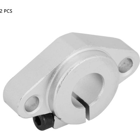 Support de 2 pièces SHF12 pour rail linéaire, tige de guidage et guide