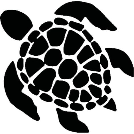 Autocollant Tortue Pour Carrosserie Sticker Voiture Exterieur Autocollants Animaux Pour Voiture Décorer Les Vitres Et Portières De Voitures, 13 X 13 CM (1/5)