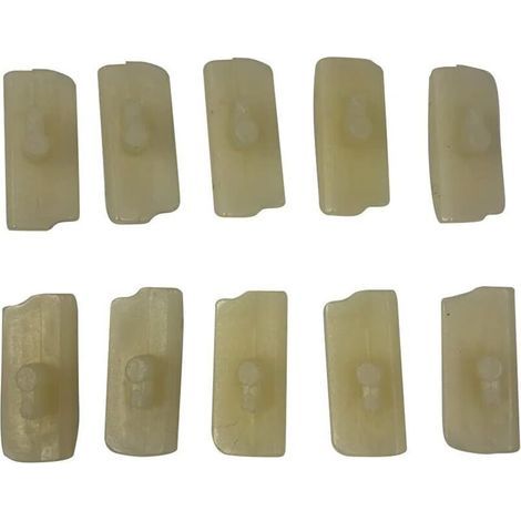 Kit de bandes de guidage de chaîne pour tronçonneuse compatible avec Stihl MS240 MS260 MS261 MS270 MS271 MS280 MS290 MS291 MS310 MS311 MS340 MS341 MS360 MS361 MS362 MS391 Remplace les pièces OEM 1121 (1/2)