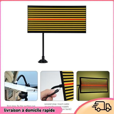 Outil de réparation de bosses - DILWE - Réflecteur LED - Éclairage clair - Support réglable - Polyvalent (1/4)