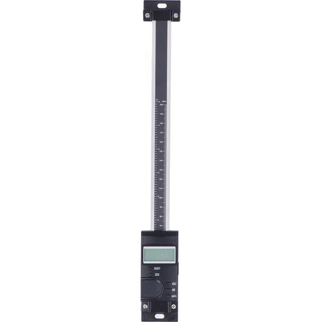 Pied à coulisse vertical à vernier étanche IP45 avec échelle linéaire numérique et écran LCD pour fraiseuses 0‑200 mm / 0,0‑7,9 po (1/5)