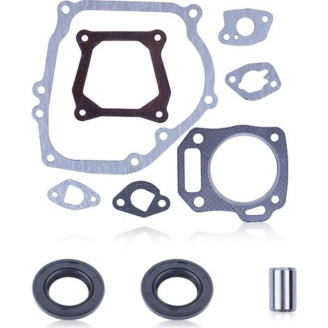 Kit de joints moteur pour Honda GX160 GX200 5,5Hp 6,5Hp avec joints d'arbre et goupilles de cylindre, remplacement pour 06111-ZL0-000 (1/5)