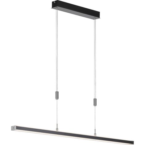 [NEUWERTIG] B-Ware Fischer Honsel Pendelleuchte Hängelampe Led Vitan Sandschwarz Dimmbar Cct