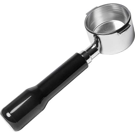 Porte-filtre sans fond 51 mm à 2 oreilles pour Delonghi ECP3420/EC155/BCO430/EC260, pièces de rechange pour porte-filtre expresso (1/5)