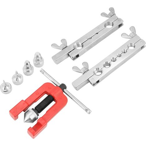 Outil d'évasement manuel pour tubes de 3 à 16 mm, têtes en cuivre, kit de sertissage (1/5)