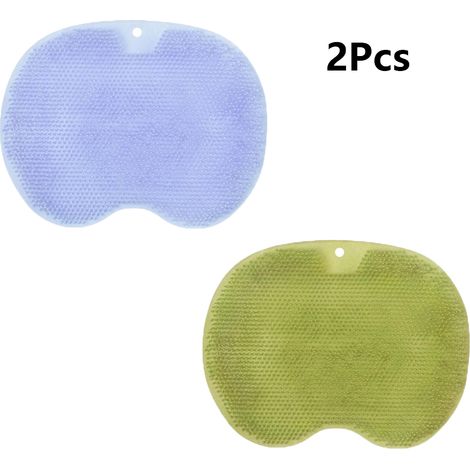 Lot de 2 tapis de sol antidérapants - Rose (1/5)