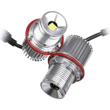 ampoules LED blanches 45W pour feux de position lumineux de voiture (anneaux lumineux HALO)