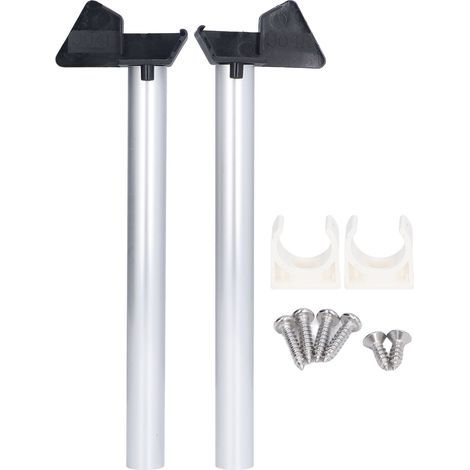 Silbernes Entwässerungsrinnen-Set, 2-teilig, Gewächshausrinnen-Set, Wasserfallrohr (1/5)