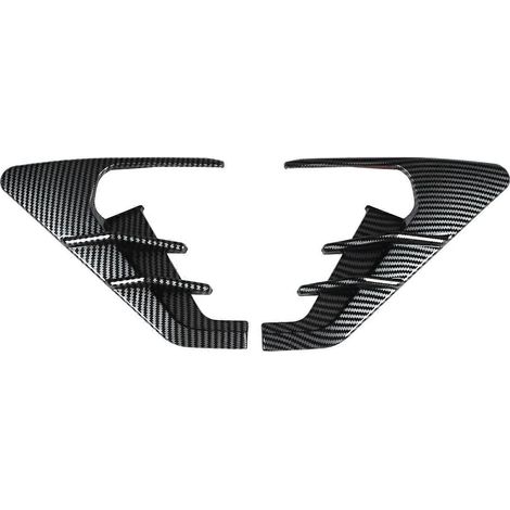 Cache de protection de clignotant latéral pour caméra de recul, style fibre de carbone, pour Tesla Model 3 et Model Y (1/4)