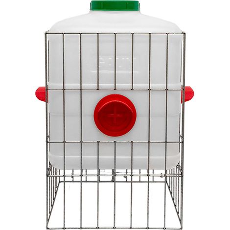 Mangeoires grande capacité avec réservoir 15 kg