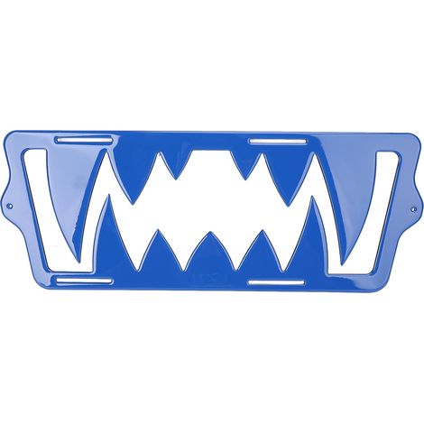 Ortviai Insert décoratif pour calandre avant en forme de dents, ABS bleu, compatible Polaris Slingshot 2015–2025 (1/5)
